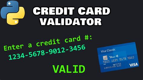 smart card verifier|credit card validator for noobs.